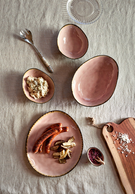 Pink Pleasure söögitaldrikud 4 tk