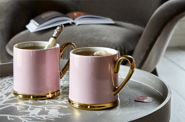 Pastellroosa kruus, 2 tk