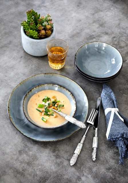 PAKETPRIS Grey Harmony Middagstallrik och Assiett