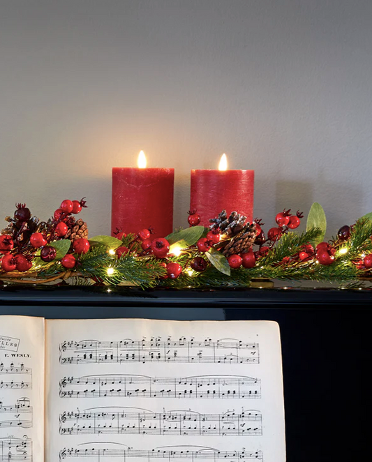 Meeleoluküünal punane 10 cm 1tk