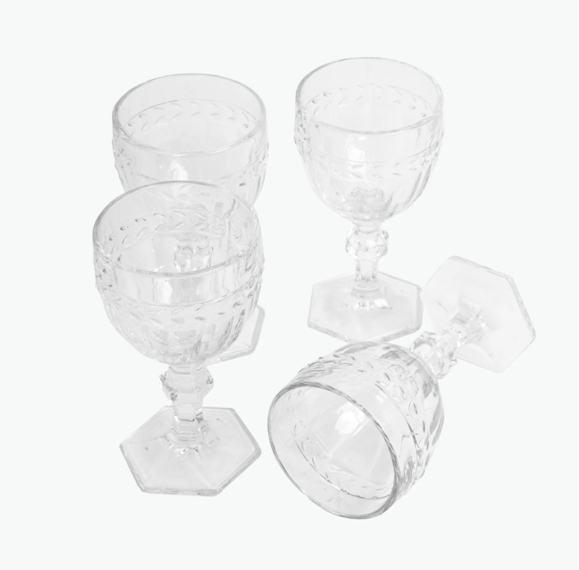 Boheme veiniklaasid 4 tk