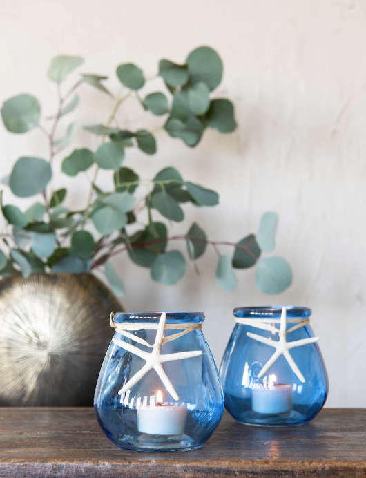 Sea värmeljushållare 2 st